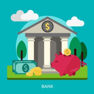 billede af skift bank
